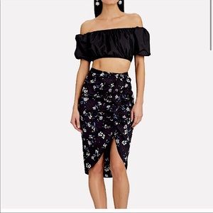 Veronica Beard Ruched Skirt